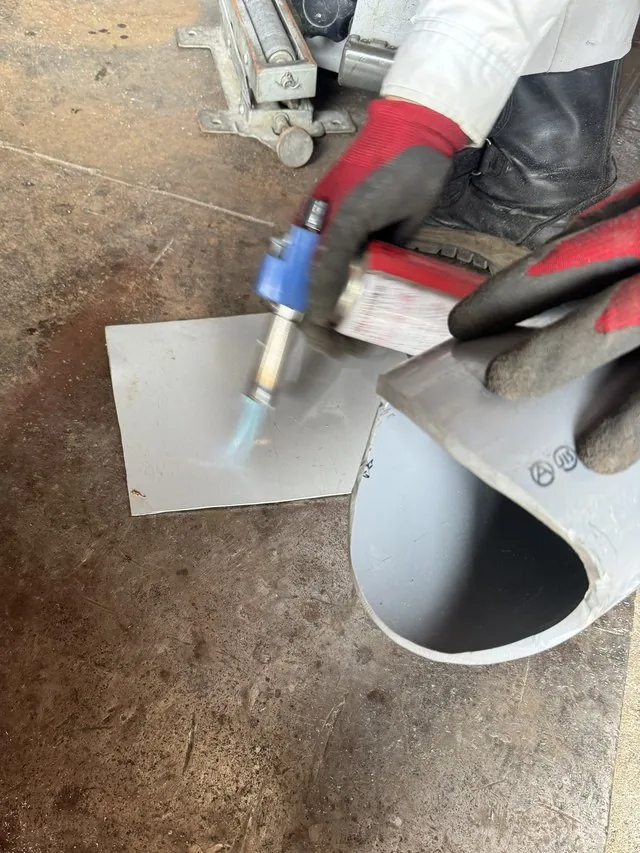 自社工場での加工・溶接